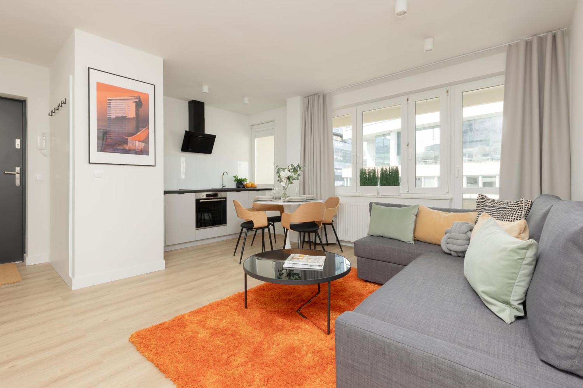 Warsaw City Center Apartments By Noclegi Renters Ngoại thất bức ảnh